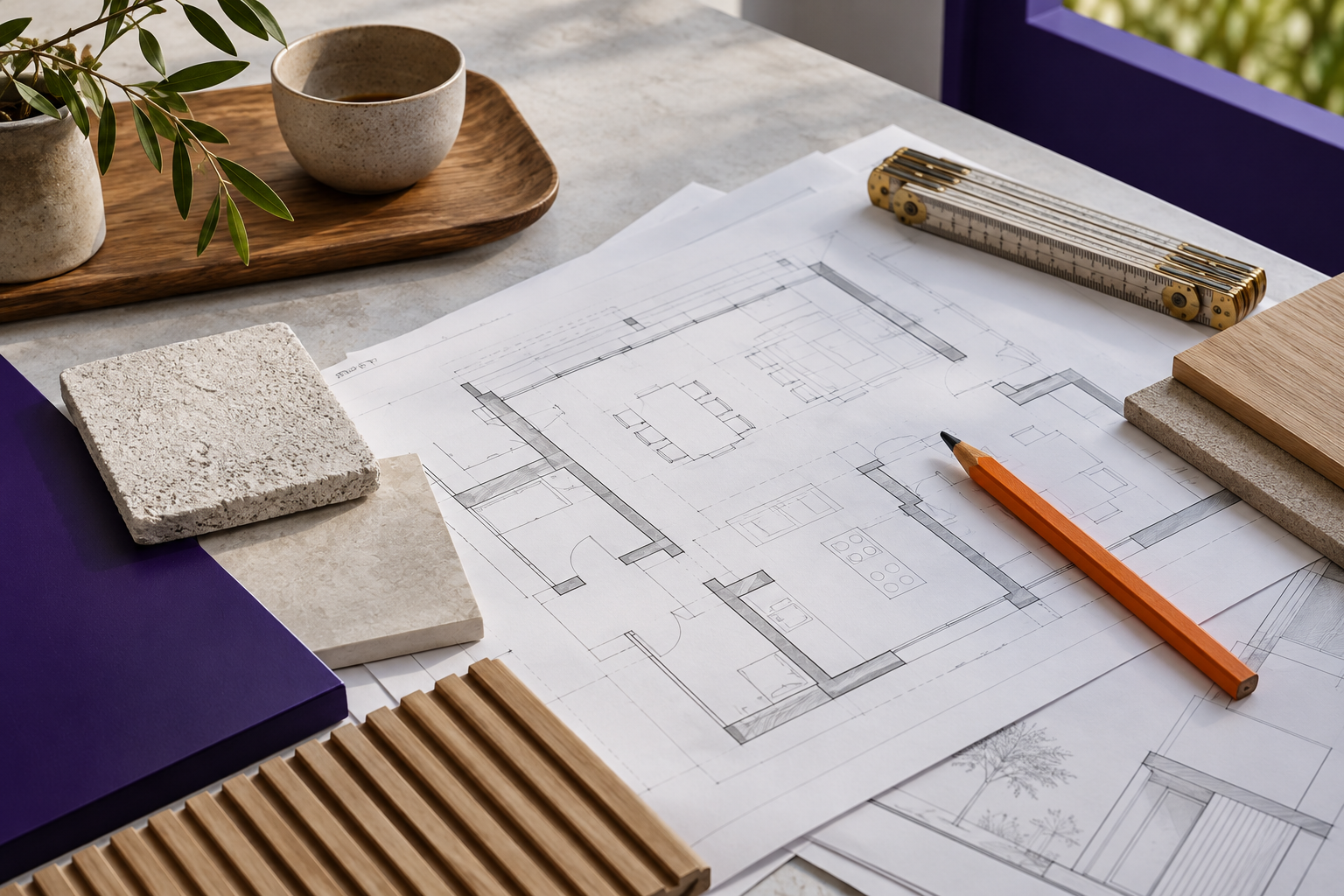 Plans, matières et outils pour préparer un projet de rénovation